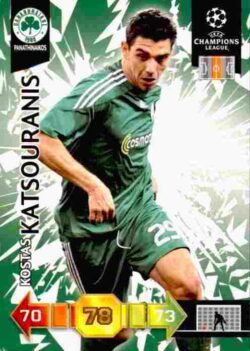 2010-11 Panini UCL Adrenalyn XL #214 Kostas Katsouranis