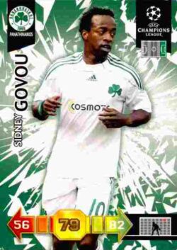 2010-11 Panini UCL Adrenalyn XL #215 Sidney Govou