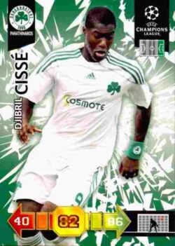 2010-11 Panini UCL Adrenalyn XL #216 Djibril Cissé