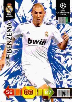 2010-11 Panini UCL Adrenalyn XL #242 Karim Benzema