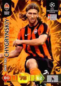 2010-11 Panini UCL Adrenalyn XL #302 Dmytro Chygrynskiy