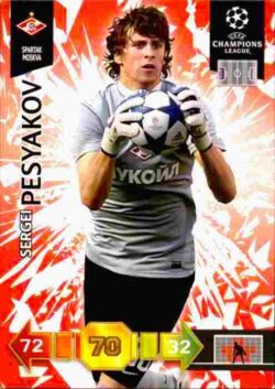 2010-11 Panini UCL Adrenalyn XL #312 Sergei Pesyakov