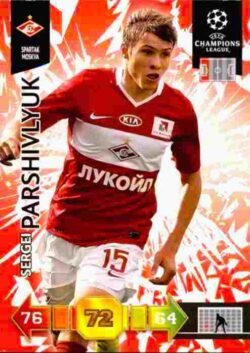 2010-11 Panini UCL Adrenalyn XL #314 Sergei Parshivlyuk