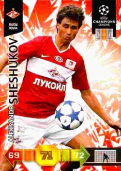 2010-11 Panini UCL Adrenalyn XL #317 Aleksandr Sheshukov