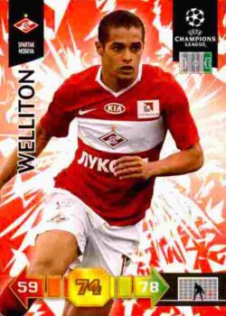 2010-11 Panini UCL Adrenalyn XL #321 Welliton