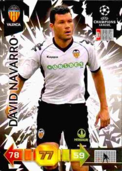 2010-11 Panini UCL Adrenalyn XL #339 David Navarro