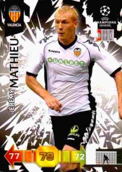 2010-11 Panini UCL Adrenalyn XL #340 Jérémy Mathieu