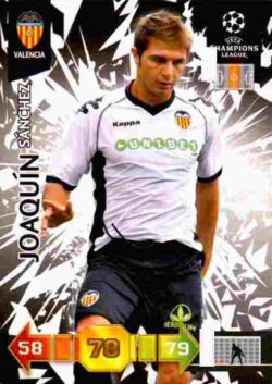 2010-11 Panini UCL Adrenalyn XL #341 Joaquin Sanchez