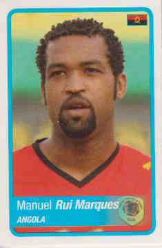 2010 Panini Africa Cup Stickers #011 Manuel Rui Marques