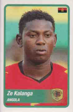 2010 Panini Africa Cup Stickers #016 Ze Kalanga