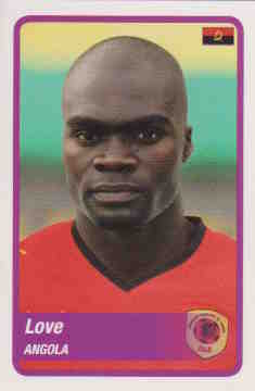 2010 Panini Africa Cup Stickers #020 Love