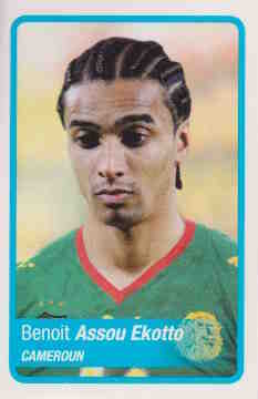 2010 Panini Africa Cup Stickers #028 Benoit Assou-Ekotto