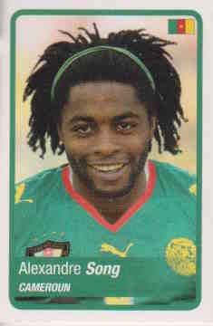 2010 Panini Africa Cup Stickers #034 Alex Song