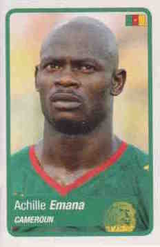 2010 Panini Africa Cup Stickers #035 Achille Emana