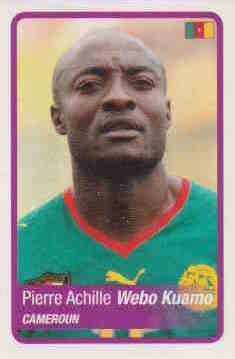 2010 Panini Africa Cup Stickers #039 Pierre Webo