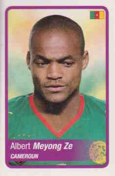 2010 Panini Africa Cup Stickers #041 Albert Meyong Ze