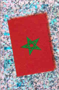 2010 Panini Africa Cup Stickers #043 Morocco Flag