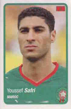 2010 Panini Africa Cup Stickers #052 Youssef Safri