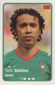 2010 Panini Africa Cup Stickers #056 Tarik Sektioui