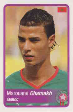 2010 Panini Africa Cup Stickers #060 Marouane Chamakh