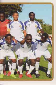 2010 Panini Africa Cup Stickers #064 Team Gabon 2-2