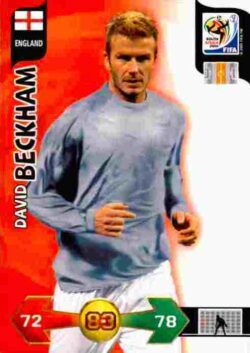 2010 Panini FIFA World Cup South Africa Adrenalyn XL #113 David Beckham