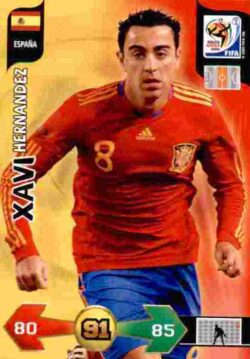 2010 Panini FIFA World Cup South Africa Adrenalyn XL #130 Xavi Hernandez