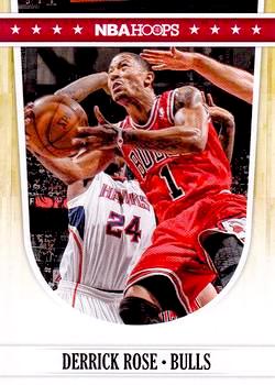 2011-12 Panini Hoops Basketball #028 Derrick Rose