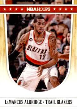 2011-12 Panini Hoops Basketball #198 LaMarcus Aldridge