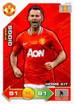 2011-12 Panini Manchester United Adrenalyn XL #015 Ryan Giggs