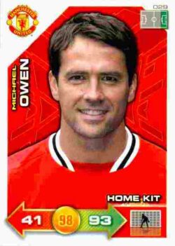 2011-12 Panini Manchester United Adrenalyn XL #029 Michael Owen