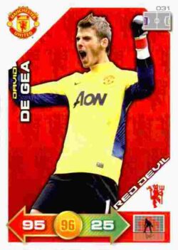 2011-12 Panini Manchester United Adrenalyn XL #031 David De Gea