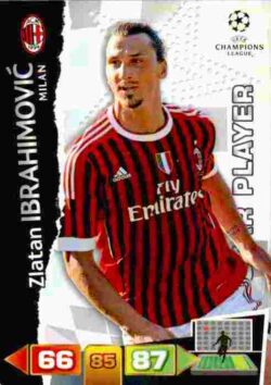 2011-12 Panini UEFA Champions League Adrenalyn XL #170 Zlatan Ibrahimovic