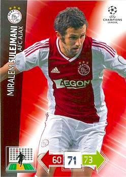 2012-13 Panini UCL Adrenalyn XL #008 Miralem Sulejmani