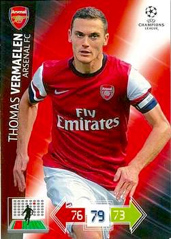 2012-13 Panini UCL Adrenalyn XL #015 Thomas Vermaelen