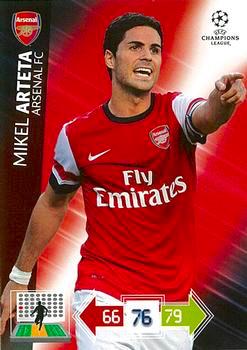 2012-13 Panini UCL Adrenalyn XL #019 Mikel Arteta