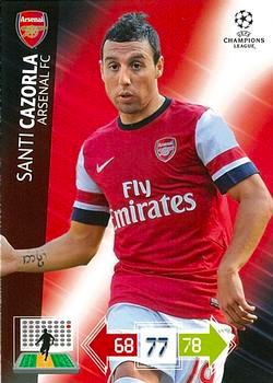 2012-13 Panini UCL Adrenalyn XL #020 Santi Cazorla