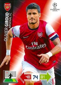 2012-13 Panini UCL Adrenalyn XL #022 Olivier Giroud