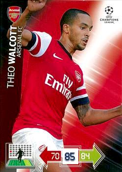 2012-13 Panini UCL Adrenalyn XL #023 Theo Walcott