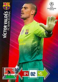 2012-13 Panini UCL Adrenalyn XL #025 Víctor Valdés