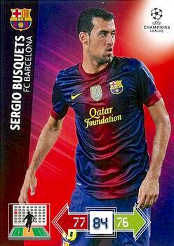 2012-13 Panini UCL Adrenalyn XL #033 Sergio Busquets