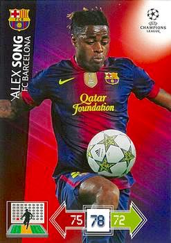 2012-13 Panini UCL Adrenalyn XL #036 Alex Song