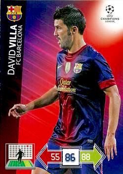 2012-13 Panini UCL Adrenalyn XL #040 David Villa