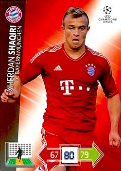 2012-13 Panini UCL Adrenalyn XL #048 Xherdan Shaqiri