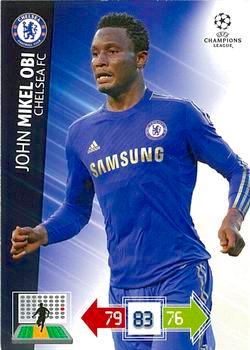 2012-13 Panini UCL Adrenalyn XL #093 John Obi Mikel