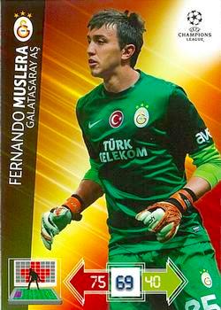 2012-13 Panini UCL Adrenalyn XL #100 Fernando Muslera