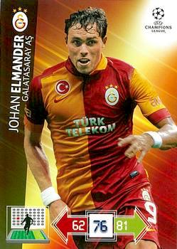 2012-13 Panini UCL Adrenalyn XL #107 Johan Elmander