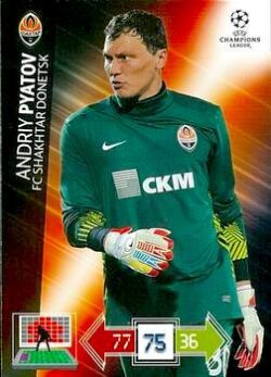 2012-13 Panini UCL Adrenalyn XL #247 Andriy Pyatov