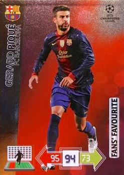 2012-13 Panini UCL Adrenalyn XL #298 Gerard Piqué