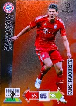 2012-13 Panini UCL Adrenalyn XL #301 Mario Gomez